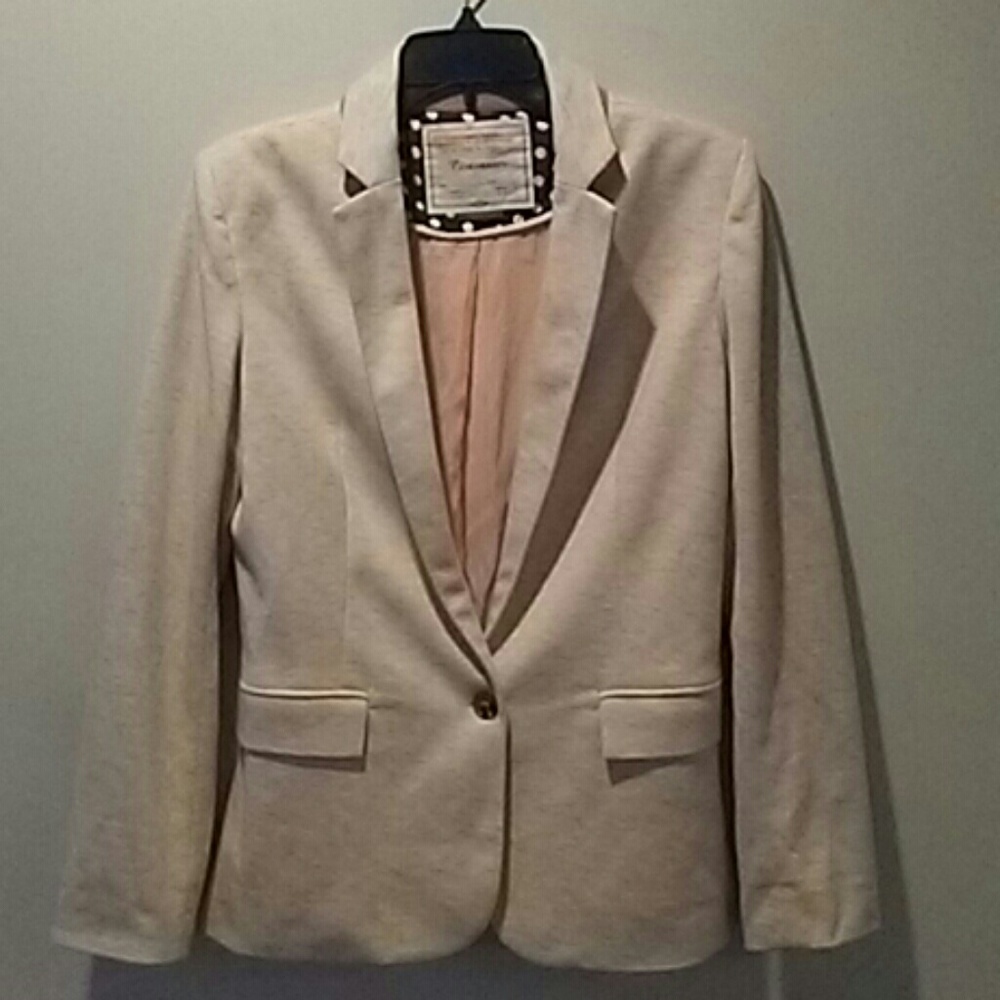 Cartonnier cream blazer